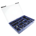 JCS 104 Piece Stainless Steel P-Clip Kit 5 mm to 60 mm PCZRAB1