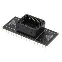 Winslow Straight Through Hole Mount 2.54 mm Pitch IC Socket Adapter, PLCC to DIP WA032127FSAJTRC