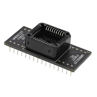 Winslow Straight Through Hole Mount 2.54 mm Pitch IC Socket Adapter, PLCC to DIP WA032127FSAJTRC