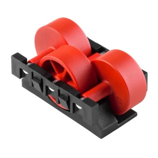 RS PRO Conveyor Roller, 26 mm Diameter, 33.3 mm Width, Plastic PA Glass Fiber Reinforced, Model 229-9162