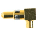 HARTING Backplane Connector Contact DIN 41612, Angled PCB Solder Contact Male Copper Alloy 40A 09030006110