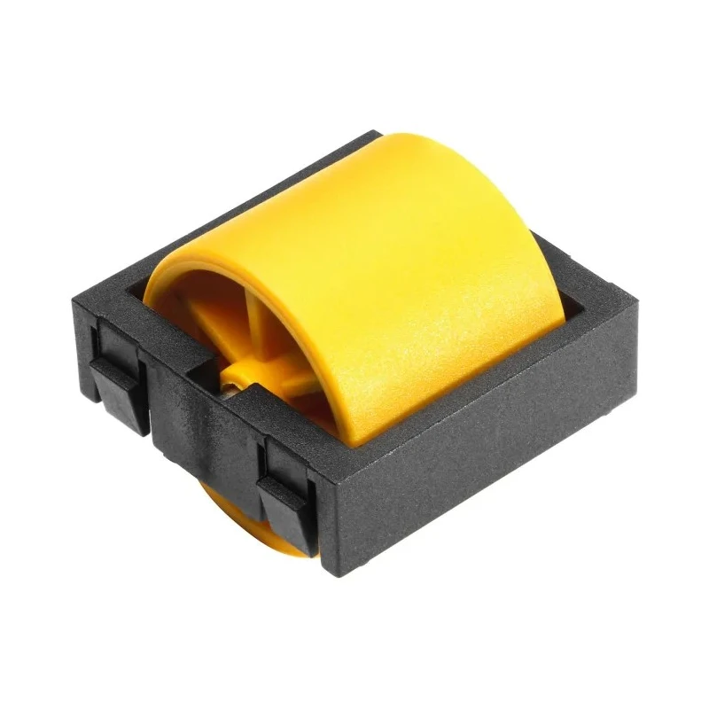 RS PRO Zinc Plated Steel Round Conveyor Roller 24 mm Diameter x 33.3 mm Length Flange Fixing 150 N Dynamic Load 229-9169