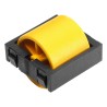 RS PRO Zinc Plated Steel Round Conveyor Roller 24 mm Diameter x 33.3 mm Length Flange Fixing 150 N Dynamic Load 229-9169