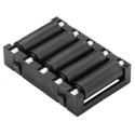RS PRO Zinc Plated Steel Round Conveyor Roller Axle 9 mm Diameter x 50 mm Length 80 N Dynamic Load Capacity Model 229-9197