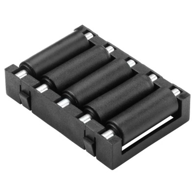 RS PRO Zinc Plated Steel Round Conveyor Roller Axle 9 mm Diameter x 50 mm Length 80 N Dynamic Load Capacity Model 229-9197