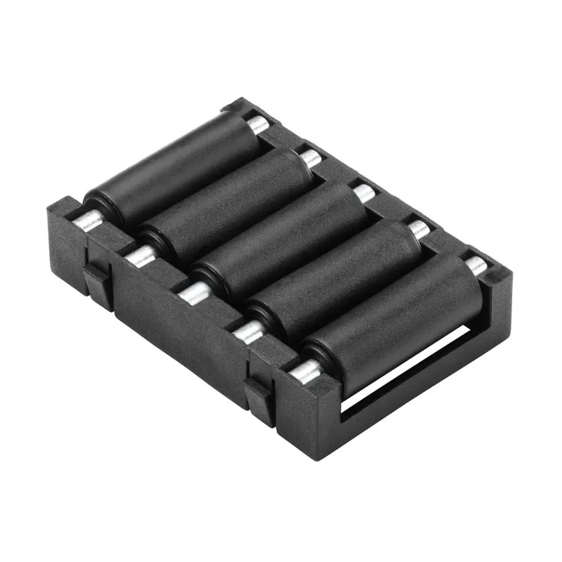RS PRO Zinc Plated Steel Round Conveyor Roller Axle 9 mm Diameter x 50 mm Length 80 N Dynamic Load Capacity Model 229-9197