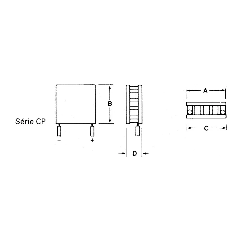 Tark Thermal Solutions Peltier Module 1.4 W 3 A 0.85 V 8 mm x 8 mm x 3.6 mm CP1.0-7-06L