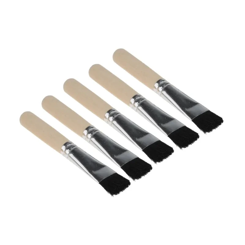 Cottam Natural Bristle PCB & Flux Brush with Birch Wood Handle 229-9735