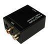 RS PRO Black 5 Port Analogue to Digital Audio Converter RCA to Coaxial 48 KHz Sampling Rate 229-9941