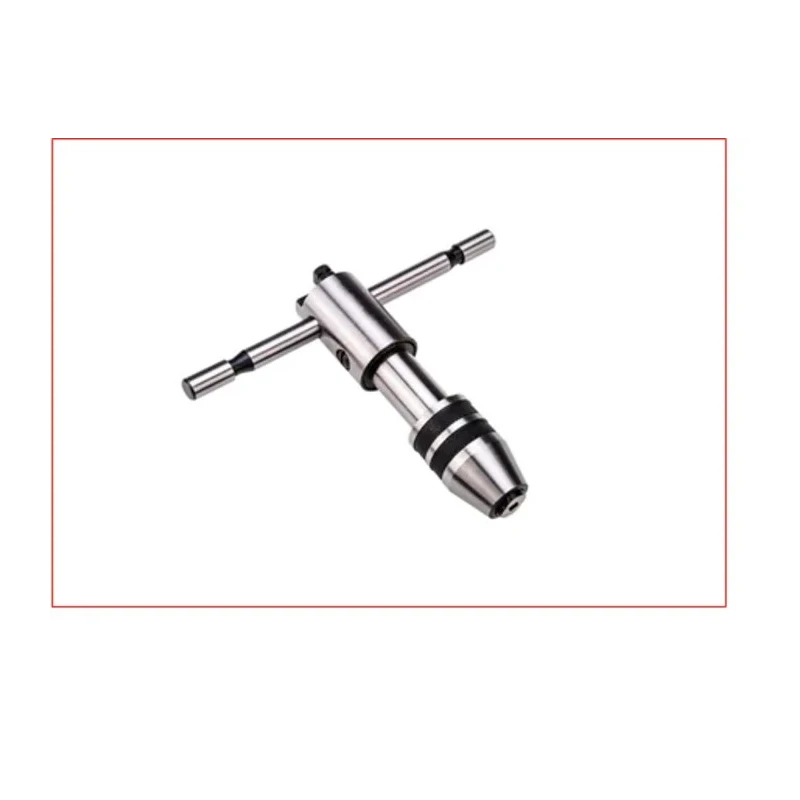 RS PRO Tap Wrench T-Handle Steel Chrome Finish Ratcheting Thread Size 1/4 To 1/2 230-0114