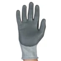 Tornado Grey Yarn Cut Resistant Gloves Size 10 with Polyurethane Coating TAR25-10