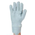 Tornado Colossus Grey Leather Work Gloves Size 8 Cut Resistant with Aramid Lining TC1-08