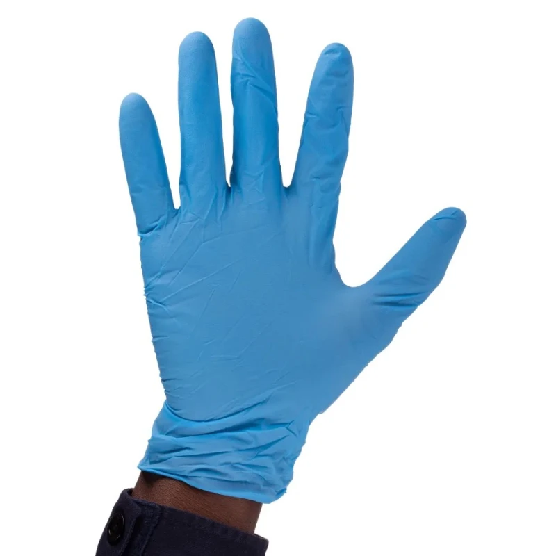Unigloves Blue Nitrile Disposable Gloves Medical Powder-Free Food Safe 0.09 mm GU0042