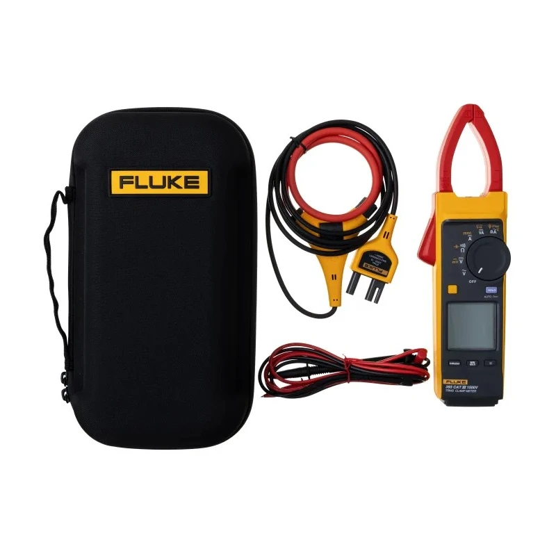 Fluke Solar Clamp Meter 1000 A DC 2500 A AC 1500 V DC 1000 V AC True RMS FLUKE-393/E