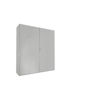 Rittal Floor Standing Enclosure SE Series Sheet Steel 2-Door, Opaque Door, IP55, 1800 mm Width, 2000 mm Height, 500 5846600