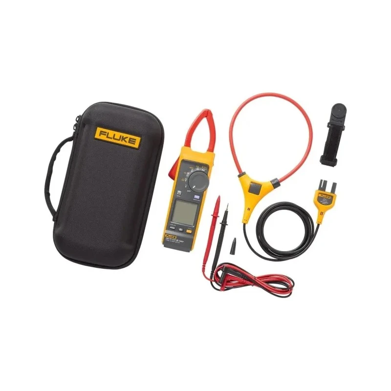 Fluke AC/DC Clamp Meter 1000 A DC 2500 A AC 1500 V DC 1000 V AC True RMS Backlit Display FLUKE-393FC/E