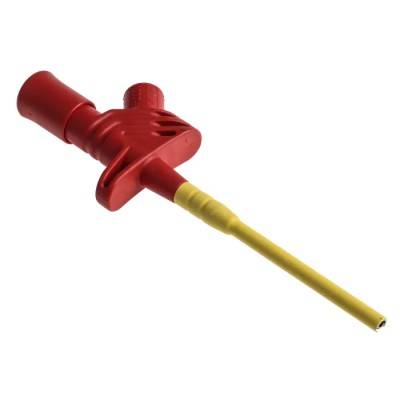 Hirschmann Test & Measurement Red Socket Hook Clip 4.3 mm Tip 1000 V AC/DC 20A 972309101