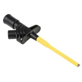 Hirschmann Test & Measurement Black Socket Hook Clip 4.3 mm Tip 1000 V AC/DC 20A 972309100