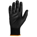 Liscombe Black Polyamide Work Gloves Size 8 Polyurethane Coating LN614-08