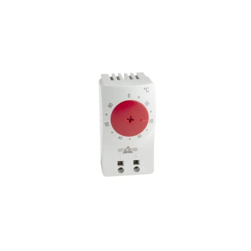 STEGO Mechanical NC Thermostat, 3 A Contact Current, 80 °C Max Operating Temperature, -45 °C Min Operating 11100.0-02