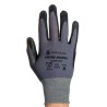 Tornado Black, Grey Nylon Polymer Coated Work Gloves Size 11 CON1AV-11