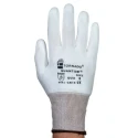 Tornado Quantum White Polyurethane Work Gloves, Size 10, 24 Gloves per Pack QUA-10