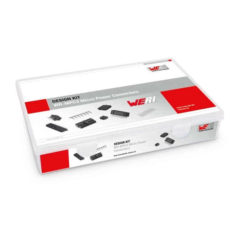 Wurth Elektronik PCB Connector Kit Containing Plug Housings, Headers, Crimp Terminals 662001