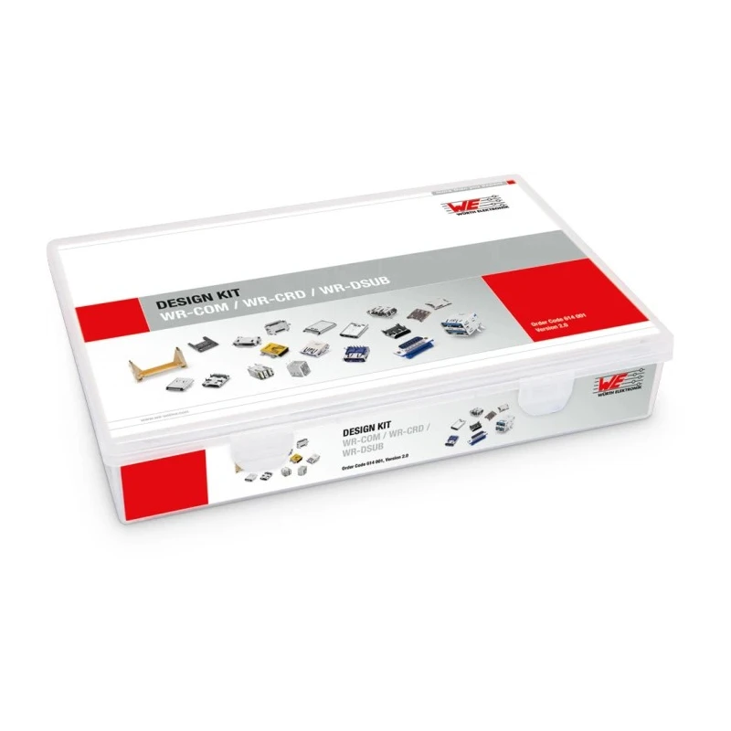 Wurth Elektronik PCB Connector Kit Containing USB, PCB Connectors, SIM Card, HDMI 614001