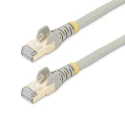 StarTech.com Cat6a Ethernet Cable, 10 m Length, Shielded Screened, Stranded Copper Conductor, Grey PVC Jacket 