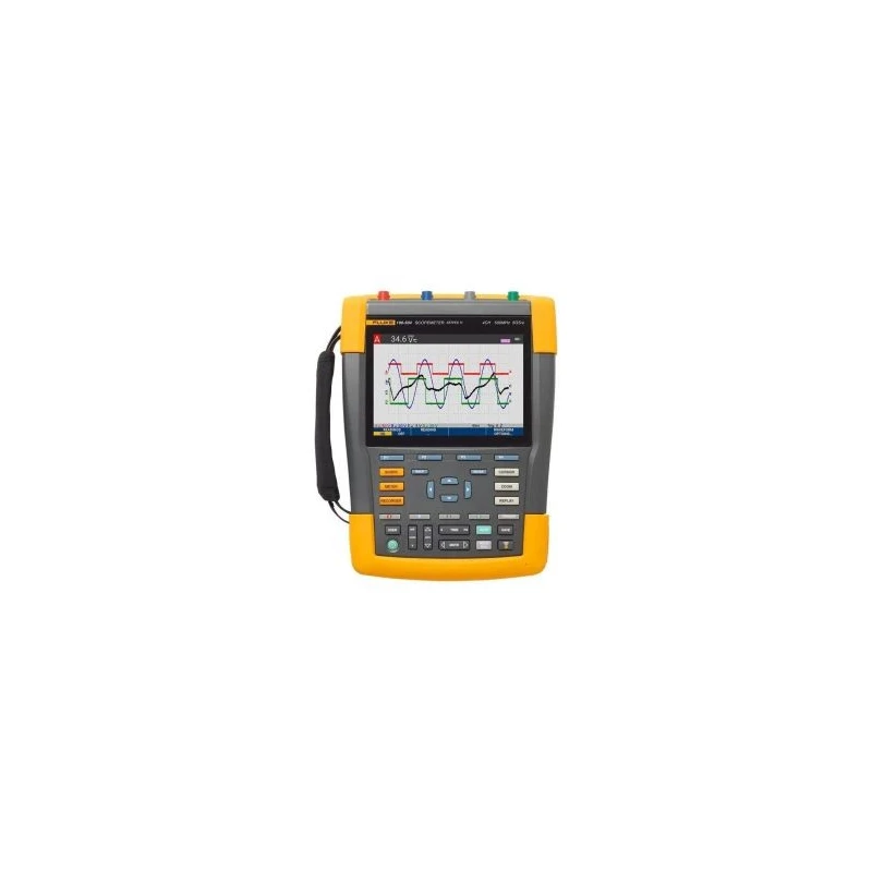 Fluke ScopeMeter III Series 500 MHz Portable Digital Storage Oscilloscope, 4 Channels FLUKE-190-504-III-S