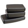 Hammond 1553W Series ABS Plastic Enclosure Black Light Grey IP65 24.9mm x 147.3mm x 89.9mm 1553WDGY
