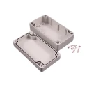 Hammond 1554 Series Clear Grey Polycarbonate Enclosure IP68, 61 mm x 88.9 mm x 66 mm 
