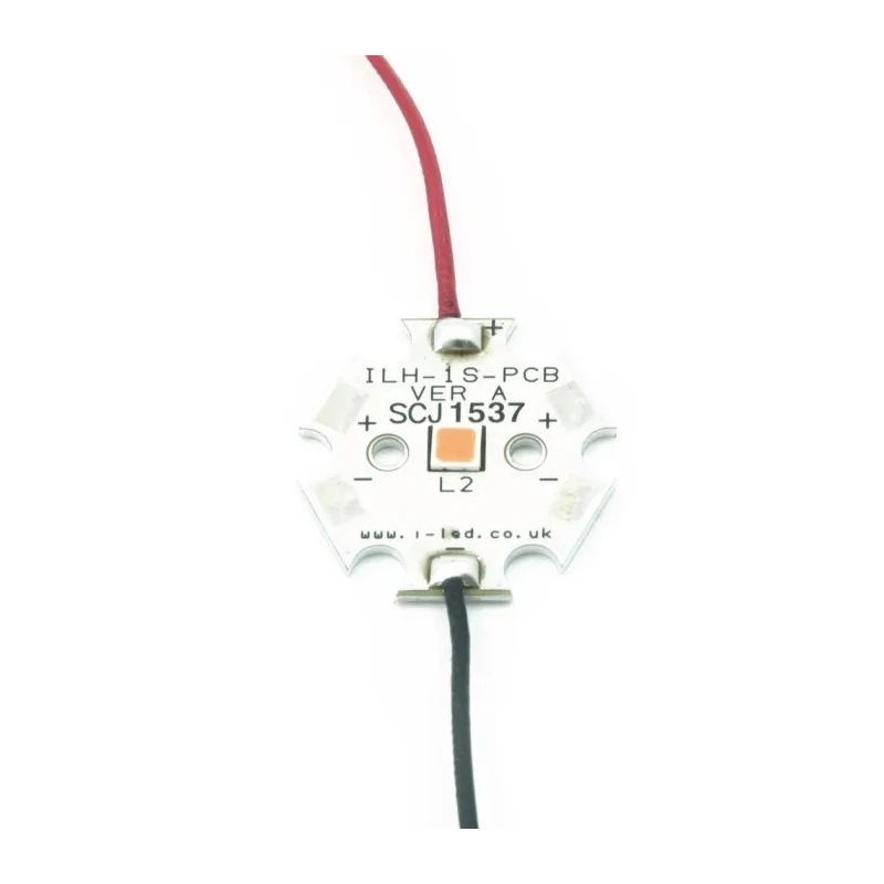 Intelligent LED Solutions OSCONIQ S3030 Circular LED Array 1-LED White 5000K 200mA ILH-S601-WH70-SC221-WIR200.