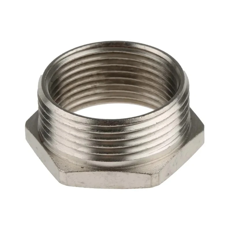 RS PRO Conduit Fitting Nickel Finish Brass 21 mm Nominal Size PG21 to M25 Thread 623-956