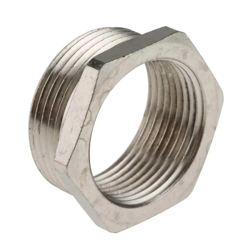RS PRO Conduit Fitting Nickel Finish Brass 21 mm Nominal Size PG21 to M25 Thread 623-956