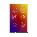 4D Systems TFT LCD Display Touch Screen 88.9 mm Diagonal, 320 x 480 Pixel Resolution 4DLCD-35480320-CTP-IPS