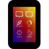 4D Systems TFT LCD Display Touch Screen, 88.9 mm Diagonal, 320 x 480 pixel, Capacitive Touch, SPI 4DLCD-35480320-CTP-CLB-IPS