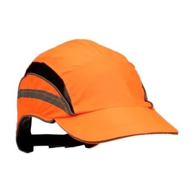 3M Orange Standard ABS Protective Bump Cap Adjustable Strap Head Size 52 to 65 cm 7100217847