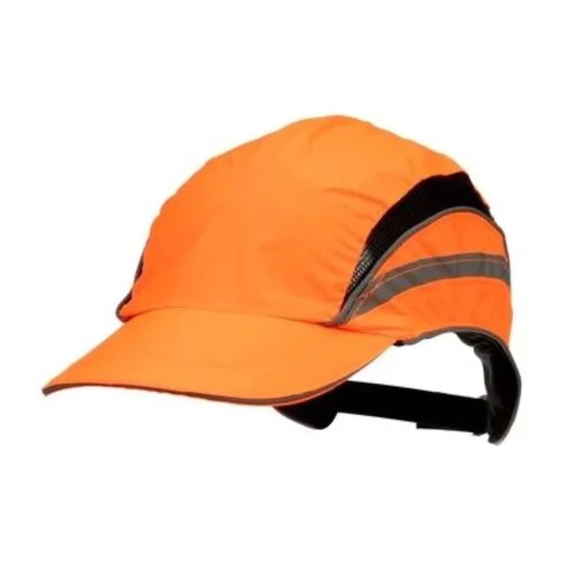 3M Orange Standard ABS Protective Bump Cap Adjustable Strap Head Size 52 to 65 cm 7100217847