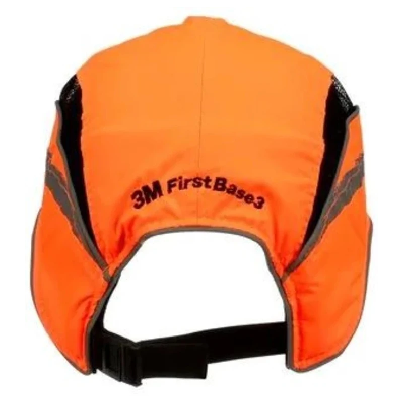 3M Orange Standard ABS Protective Bump Cap Adjustable Strap Head Size 52 to 65 cm 7100217847