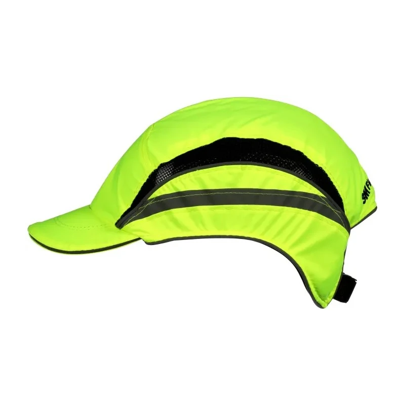 3M Yellow Short Bump Cap ABS Head Protection 52 to 65 cm Adjustable Strap 7100217844