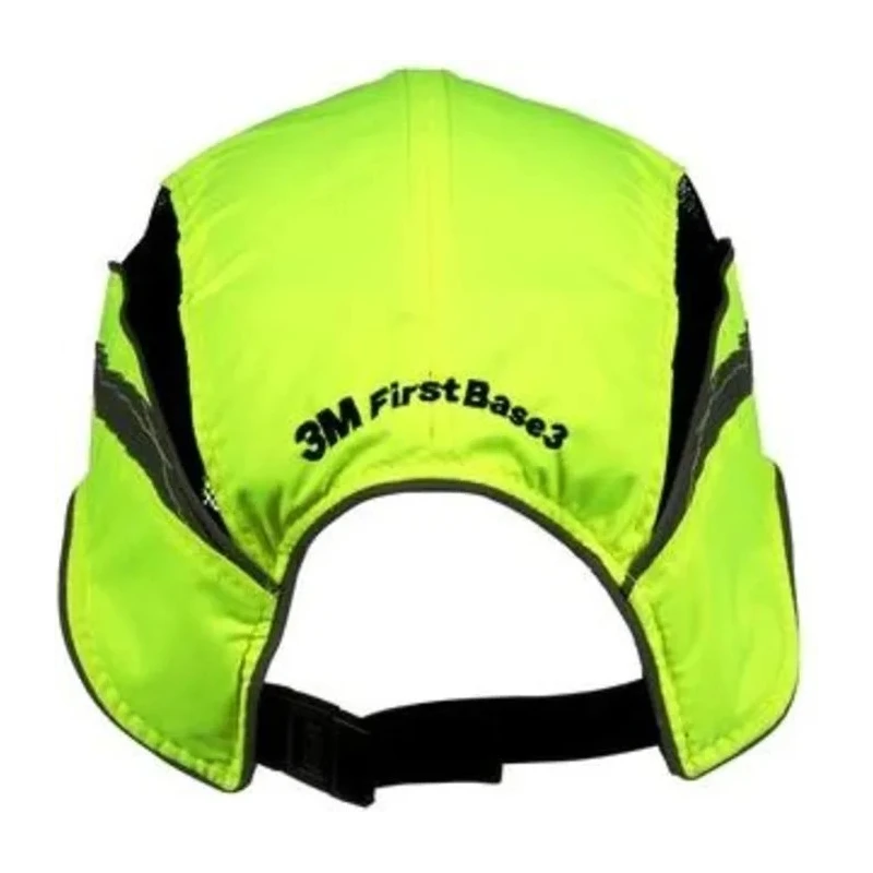 3M Yellow Short Bump Cap ABS Head Protection 52 to 65 cm Adjustable Strap 7100217844