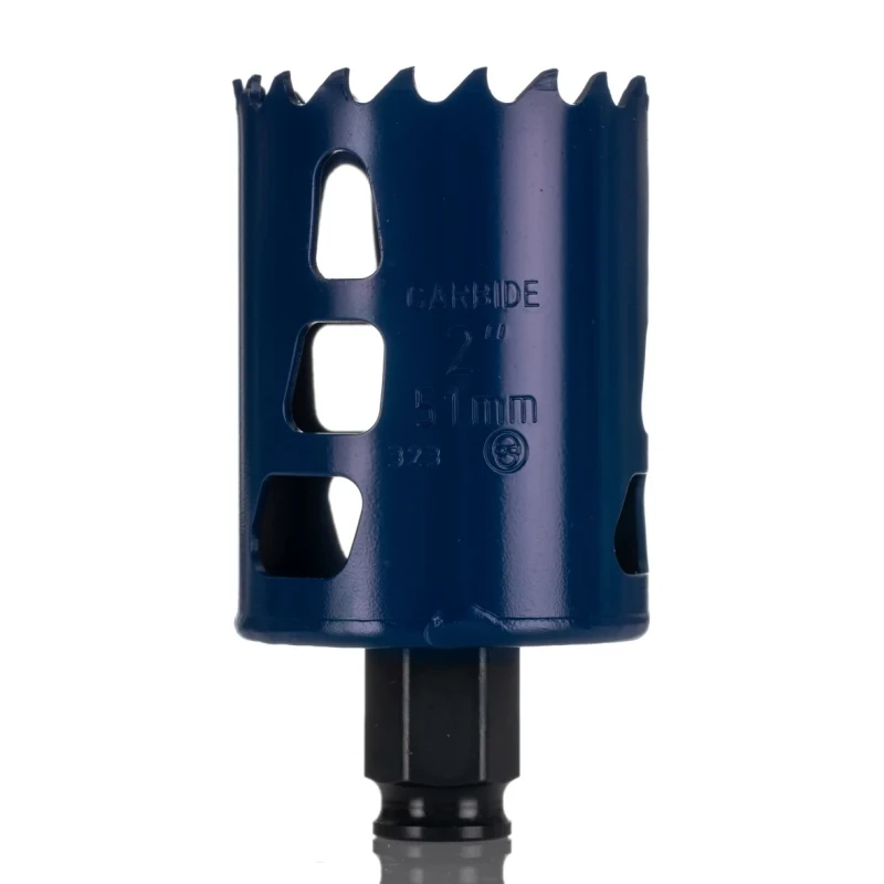 Bosch 51 mm Diameter Carbide Tip Hole Saw with 16mm Shank with16mm