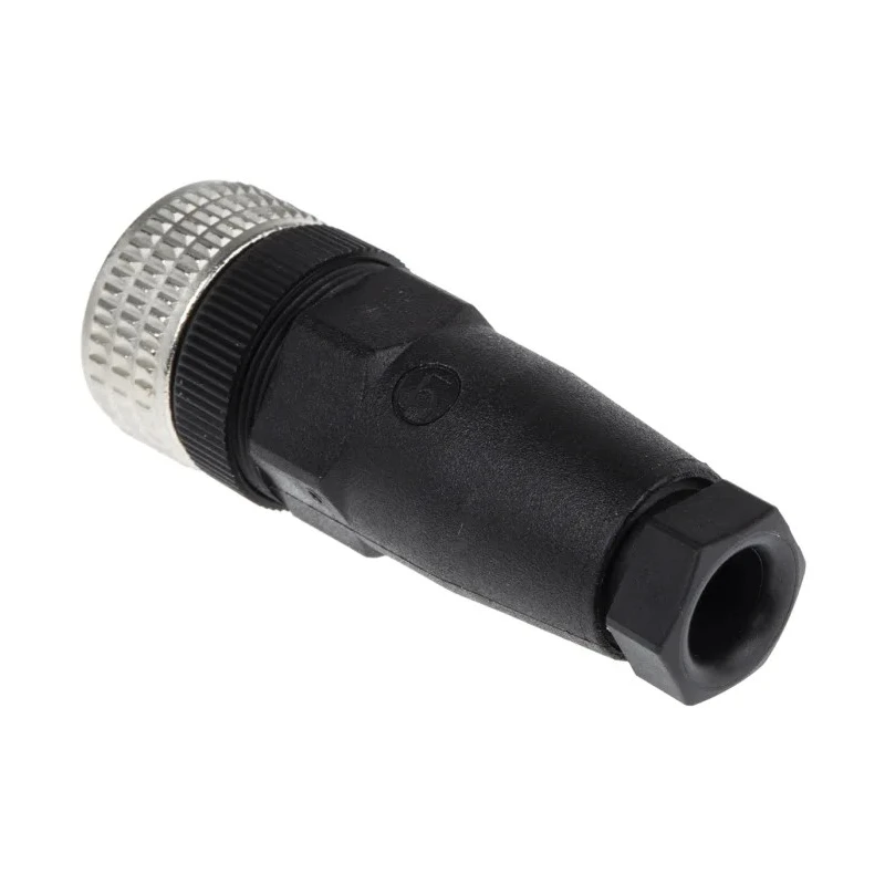 Hirschmann Circular Connector, 4 Contacts, Cable Mount, M12 Socket, Female, IP67, Polymer 933139100 ELKA 4012 PG7 black