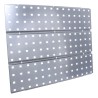 Raaco Steel Wall Mount Tool Panel 1.04m Width 440mm Height 2 Perforated Panels with 28 Assorted Super Clips 109642