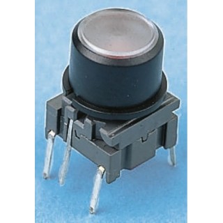 MEC IP67 Black Illuminated Tactile Switch, SPST, 50mA, 24V DC, Through Hole Surface Mount IP67 IP Rating IP67
