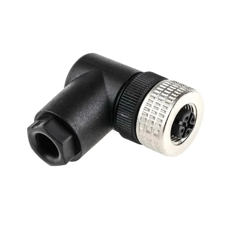 Hirschmann Circular Connector, 4 Contacts, Cable Mount, M12 Socket Female, IP67 Rated, E 933172100 ELWIKA 4012 PG7 black