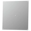Bopla Galvanised Steel Mounting Plate 2mm Thickness, 2mm Width, 558mm Length for Enclosure 42465201 PS MP-M 652