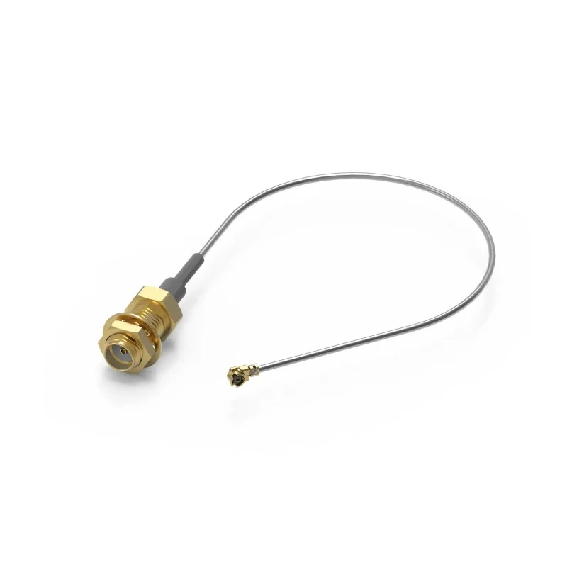 Wurth Elektronik SMA Series UMRF Coaxial Cable 150 mm Length 50 Ω 200Vrms 1.13mm Diameter 636207050150