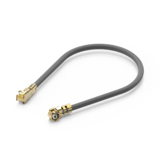 Wurth Elektronik WR-UMRF Series 250 mm UMRF Coaxial Cable 50 Ω Black Terminated 636201100250